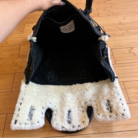 Simone Camille Leather Embroidered Carpet Bag - Picture 8 of 9